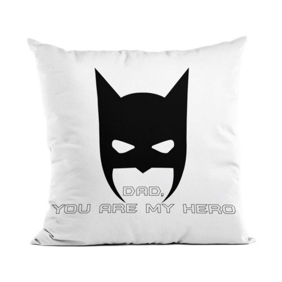 Cuscino dad you are my hero batman icon Per il papà