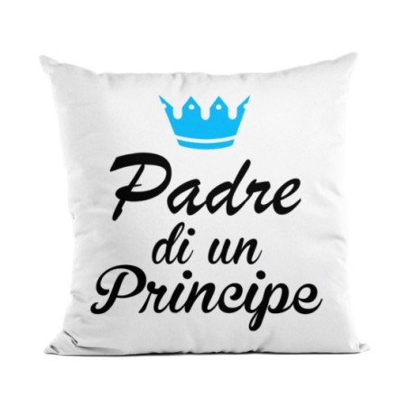 Cuscino padre di un principe padre di una principessa con...