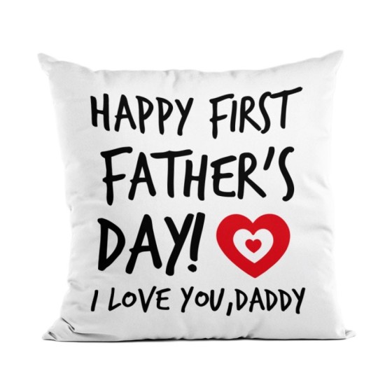Cuscino happy first father's day i love you daddy Per il papà