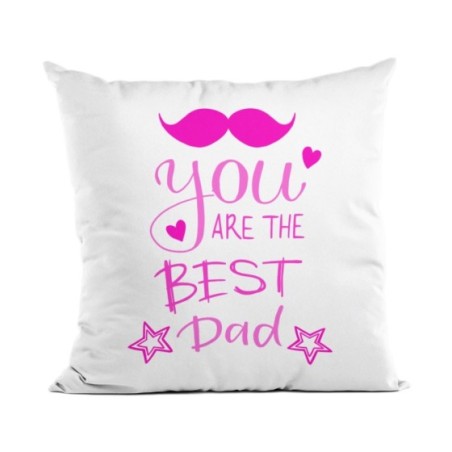 Cuscino you are the best dad mustache