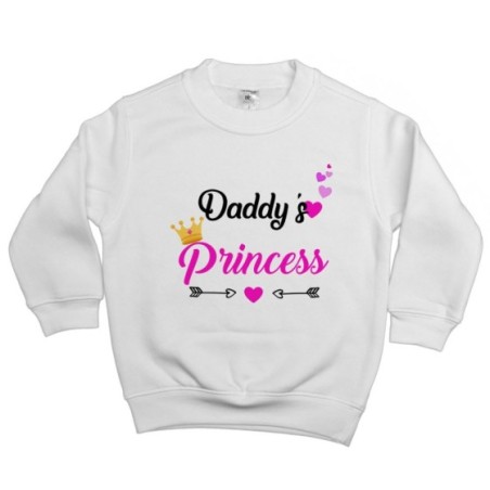 Felpa bambino daddy's prince princess Per il papà
