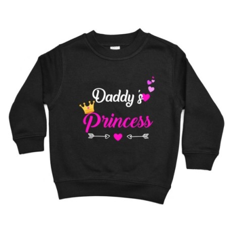 Felpa bambino daddy's prince princess Per il papà