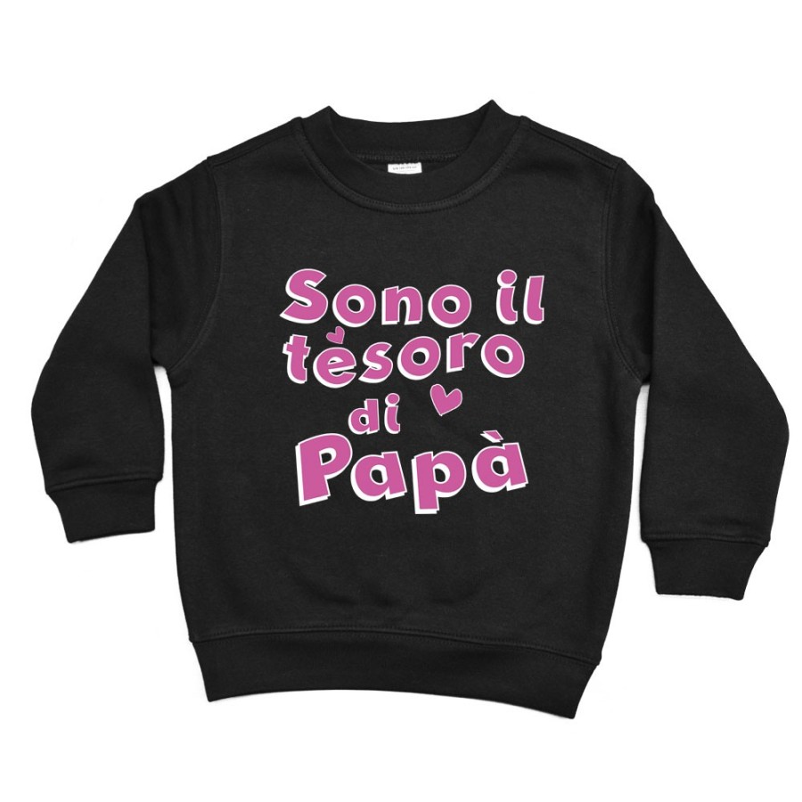 Felpa bambino sono il tesoro di papà Per il papà