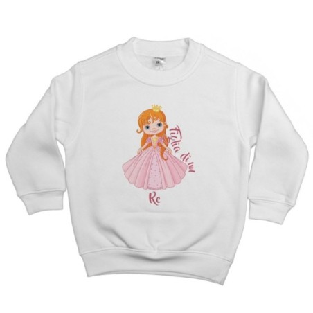 Felpa bambina figlia di un re royal