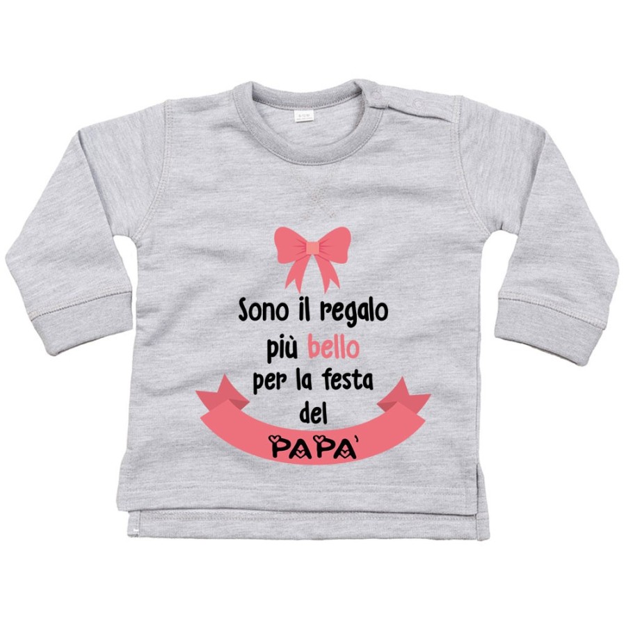 Felpa neonato sono il regalo più bello per la festa del papà Per il papà