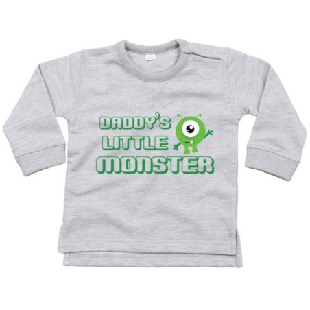 Felpa neonato daddy's little monster