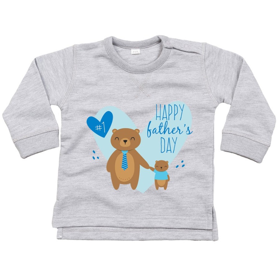 Felpa neonato happy father's day Per il papà