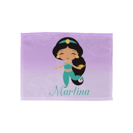 Tovaglietta personalizzata con nome baby principessa jasmine