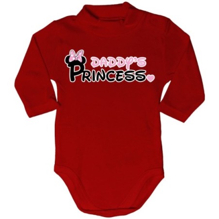 Body lupetto neonato daddy's pince princess mickey Per il papà