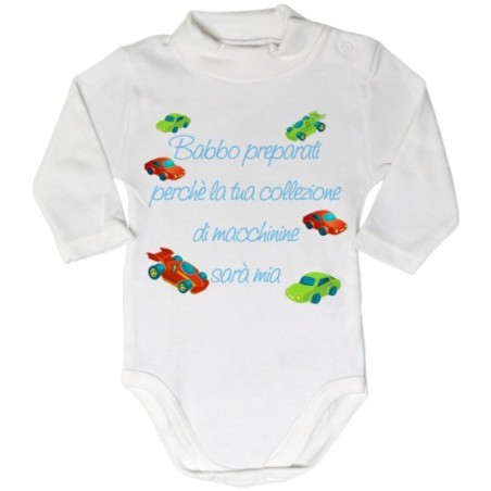 Body lupetto neonato babbo preparati perchè la tua...