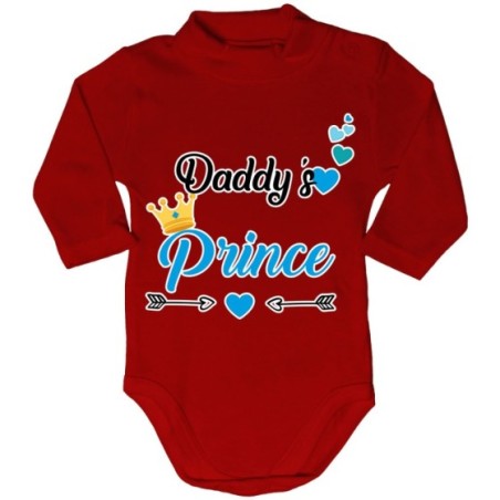 Body lupetto neonato daddy's prince princess Per il papà