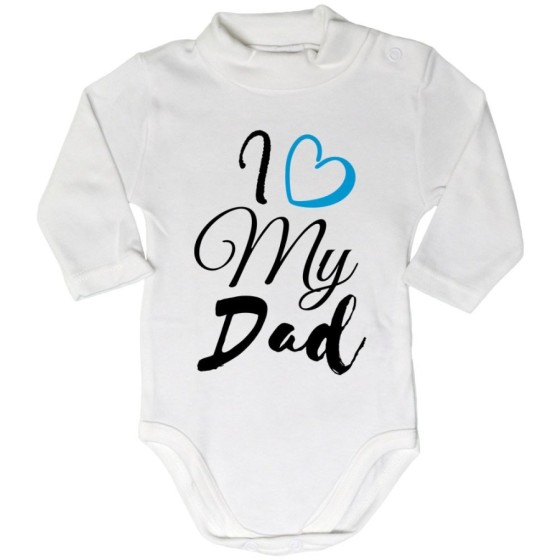 Body lupetto neonato i love my dad Per il papà