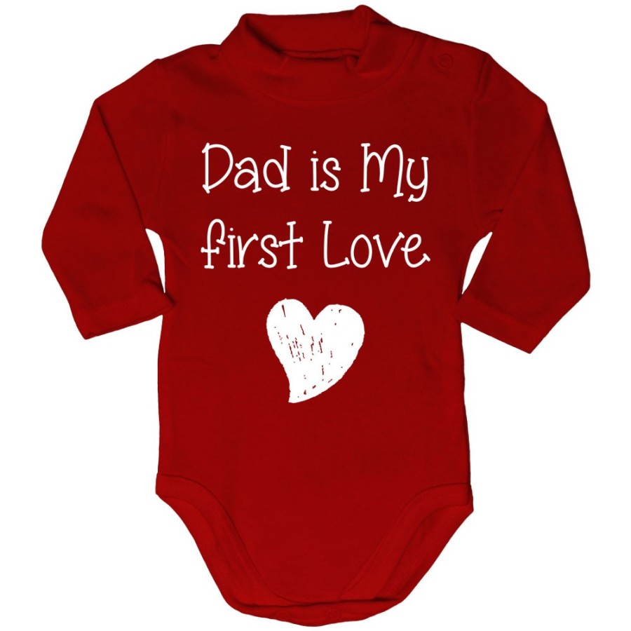 Body lupetto neonato dad is my first love Per il papà