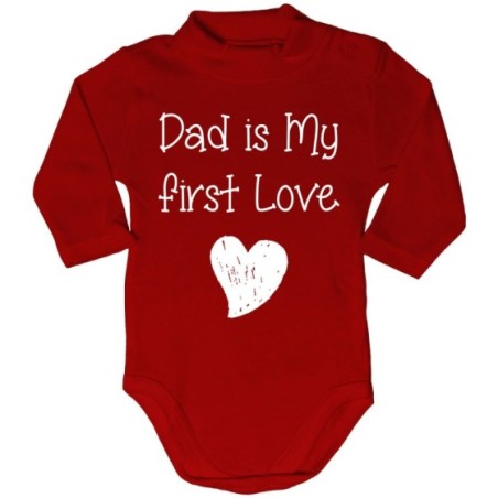 Body lupetto neonato dad is my first love Per il papà