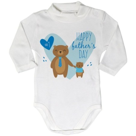 Body lupetto neonato happy father's day