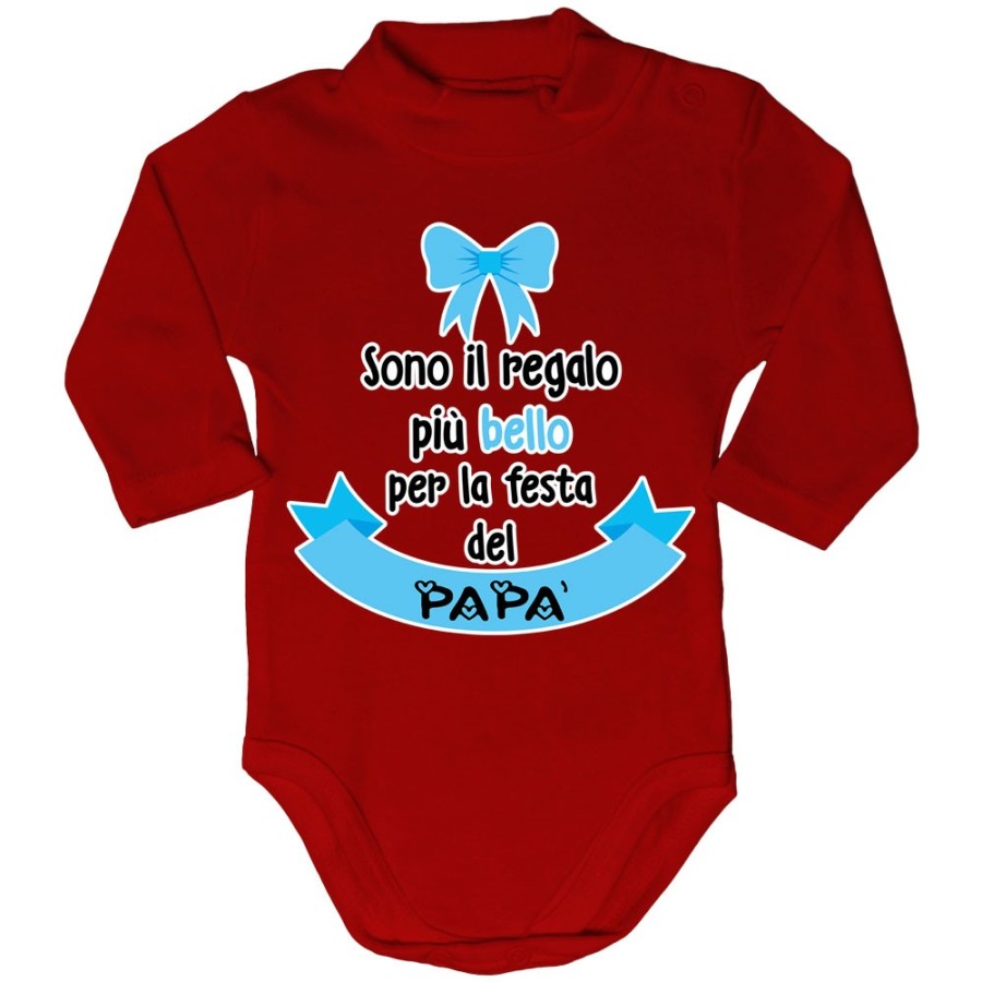 Body lupetto neonato sono il regalo più bello per la festa del papà Per il papà