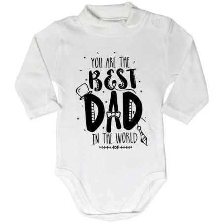 Body lupetto neonato the best dad in the world