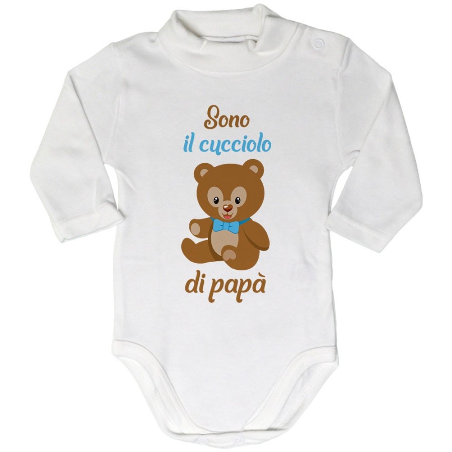 Body lupetto neonato sono il cucciolo di papà Per il papà