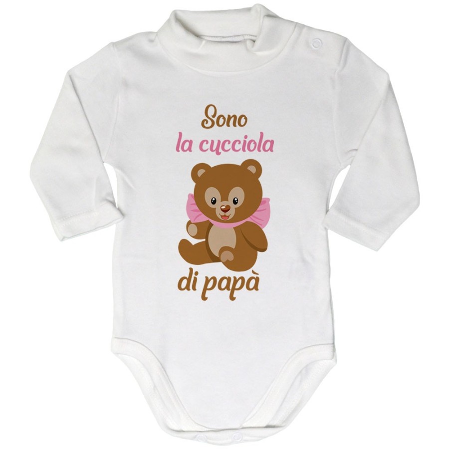 Body lupetto neonato sono il cucciolo di papà Per il papà