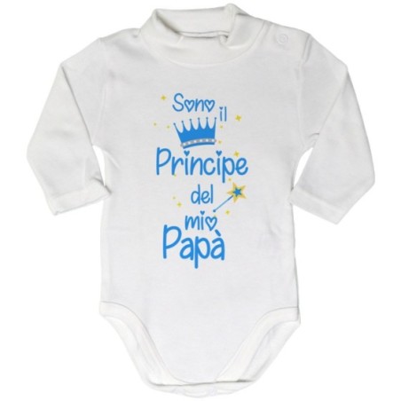Body lupetto neonato sono il principe la principessa del...