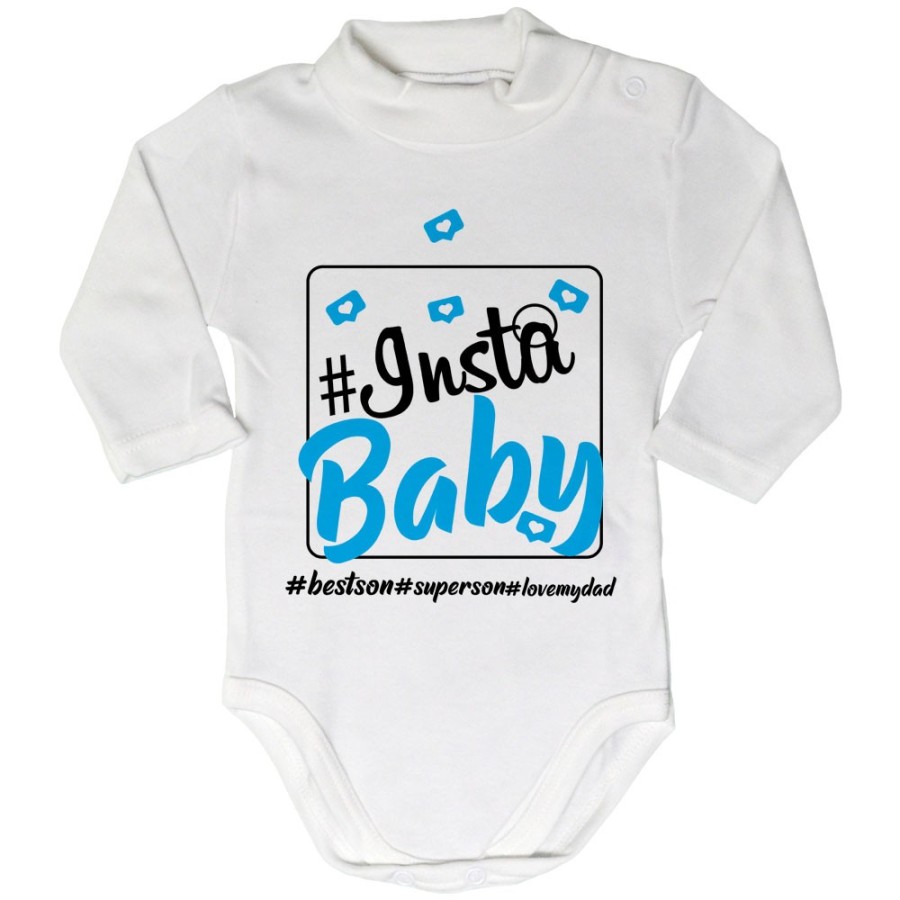 Body lupetto neonato insta baby love my dad Per il papà