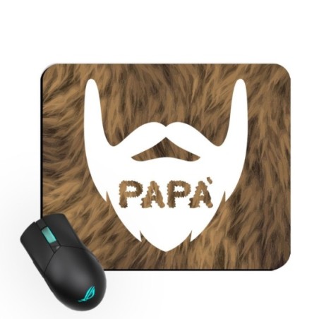Tappetino mouse la barba di papà