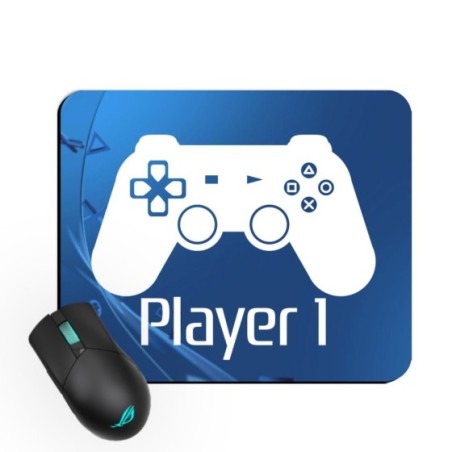 Tappetino mouse player one playstation