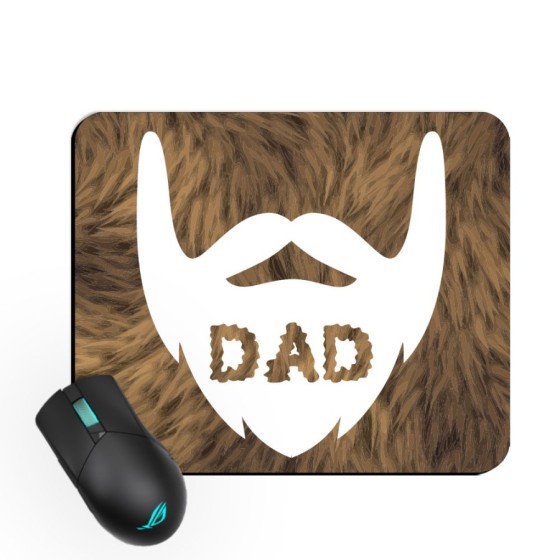 Tappetino mouse dad's beard Per il papà