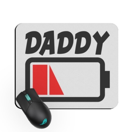 Tappetino mouse daddy low battery