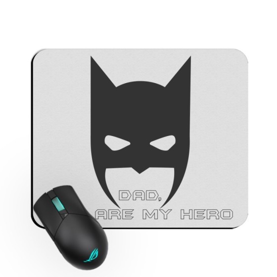 Tappetino mouse dad you are my hero batman icon Per il papà