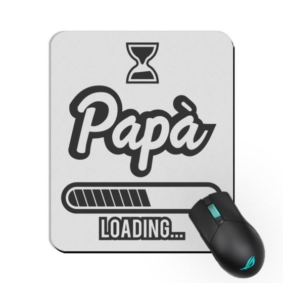 Tappetino mouse papà loading Per il papà