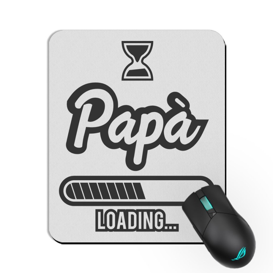 Tappetino mouse papà loading Per il papà