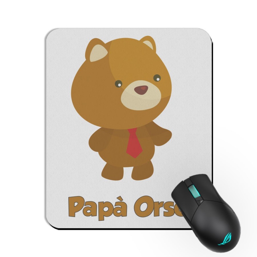 Tappetino mouse papà orso Per il papà