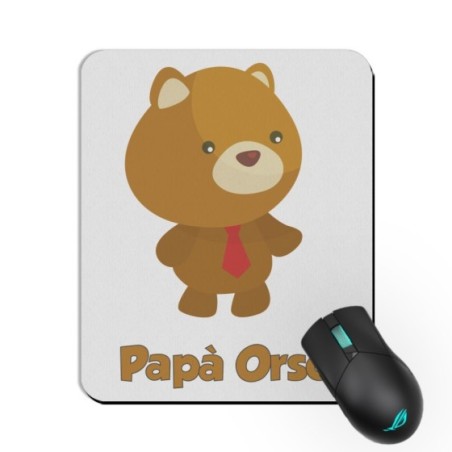 Tappetino mouse papà orso
