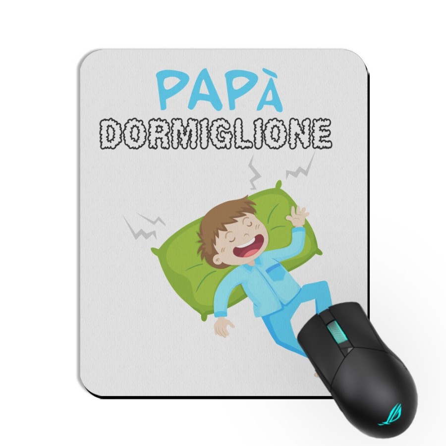 Tappetino mouse papà dormiglione Per il papà