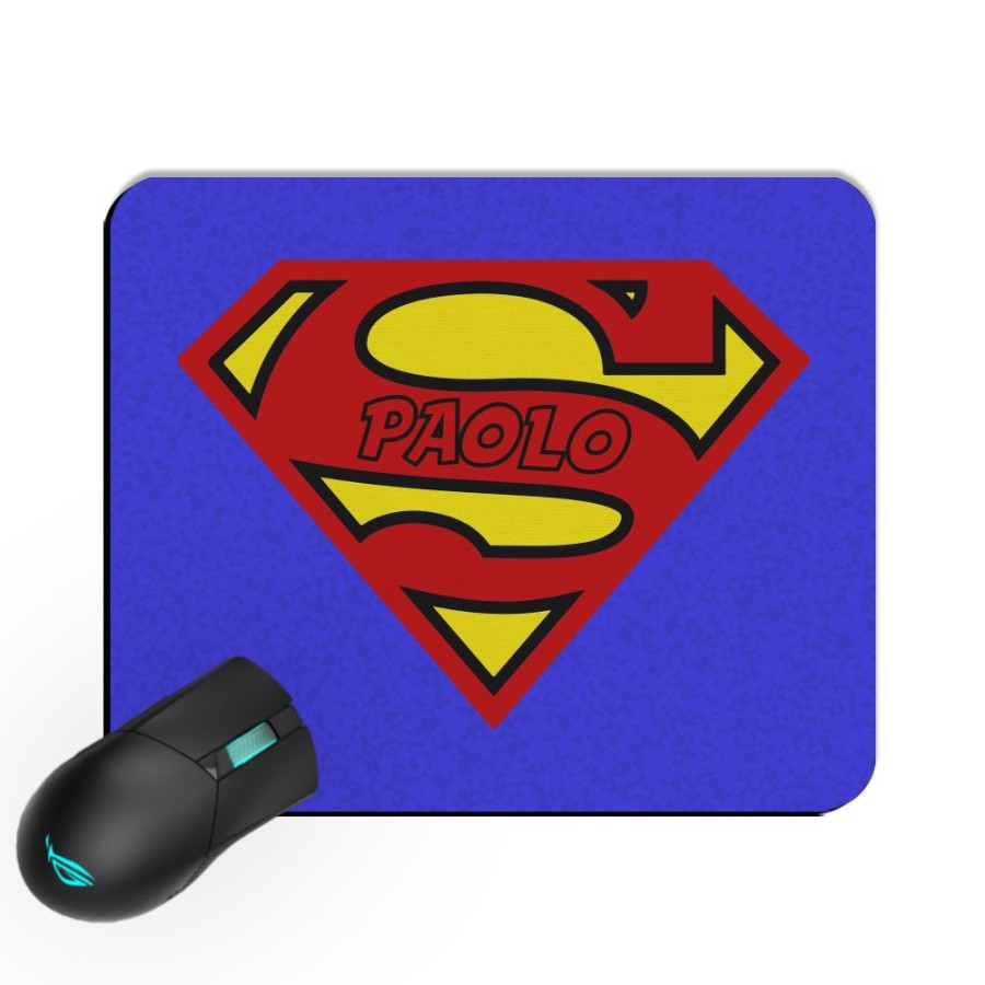 Tappetino mouse personalizzato con nome super Per il papà