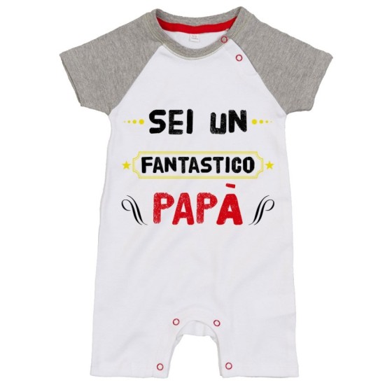 Pagliaccetto neonato sei un fantastico papà Per il papà