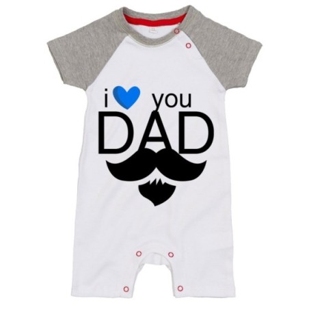 Pagliaccetto neonato i love you dad