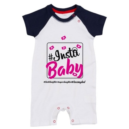 Pagliaccetto neonato insta baby love my dad