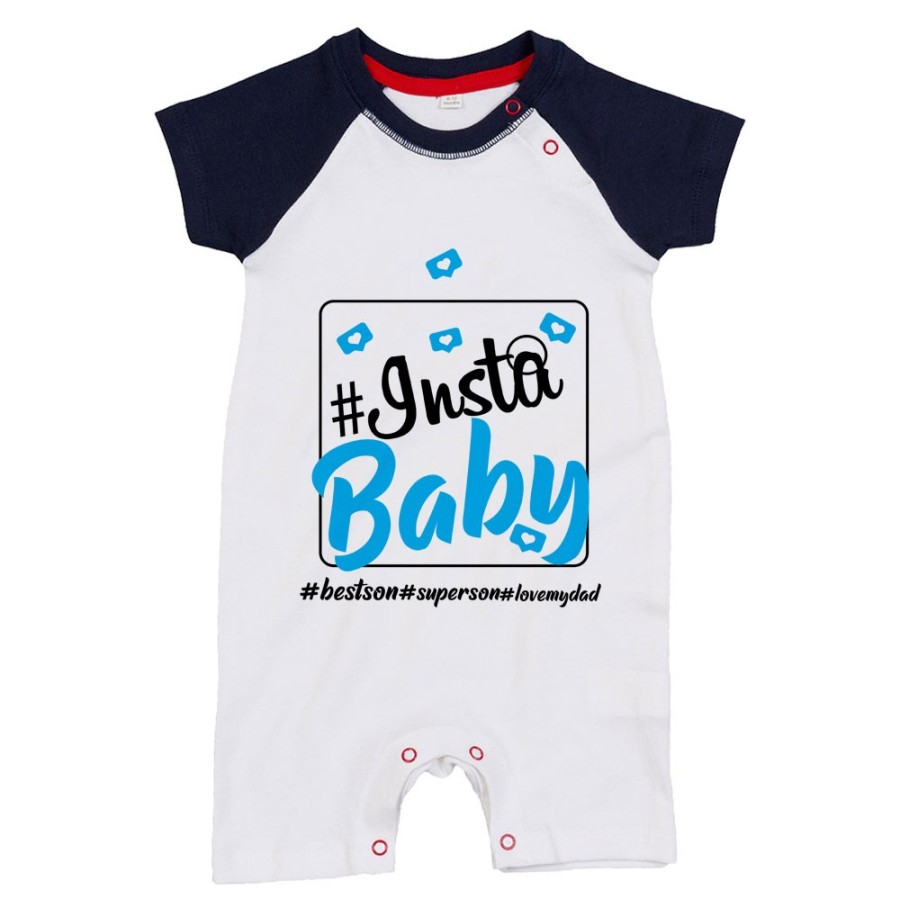 Pagliaccetto neonato insta baby love my dad Per il papà