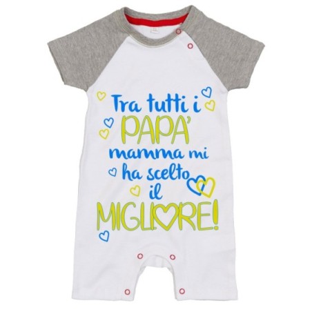 Pagliaccetto neonato tra tutti i papà mamma ha scelto il...
