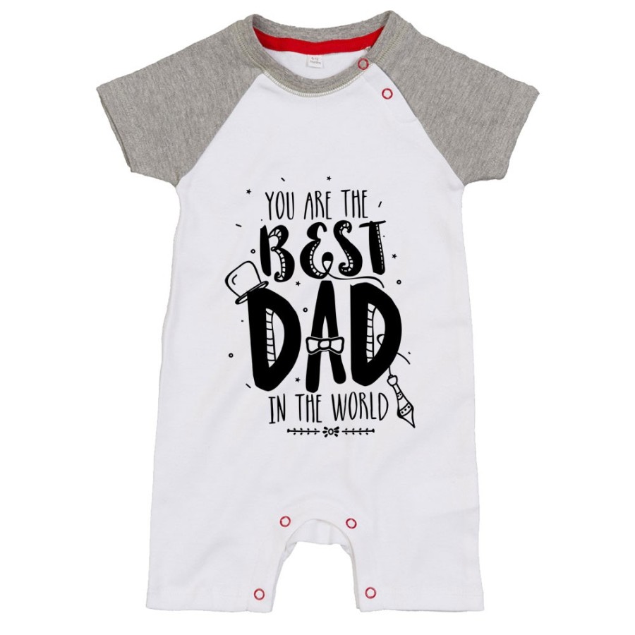Pagliaccetto neonato the best dad in the world Per il papà