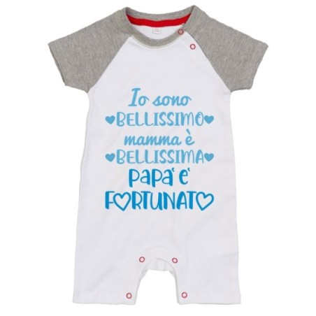 Pagliaccetto neonato io sono bellissimo mamma è...