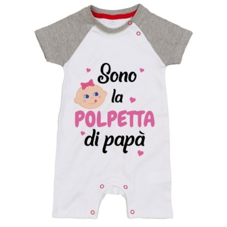 Pagliaccetto neonato sono la polpetta di papà Per il papà