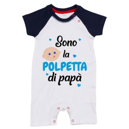 Pagliaccetto neonato sono la polpetta di papà Per il papà