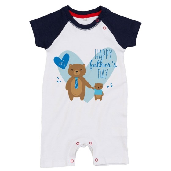 Pagliaccetto neonato happy father's day Per il papà