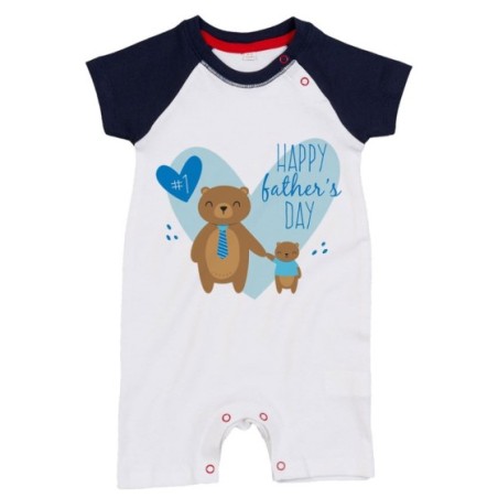 Pagliaccetto neonato happy father's day
