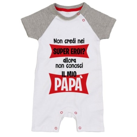 Pagliaccetto neonato non credi nei super eroi? allora non...