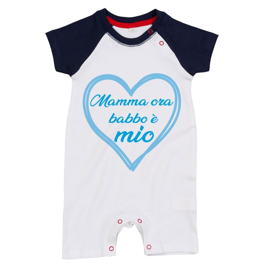 Pagliaccetto neonato mamma ora babbo è mio Per il papà
