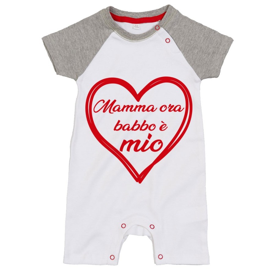 Pagliaccetto neonato mamma ora babbo è mio Per il papà